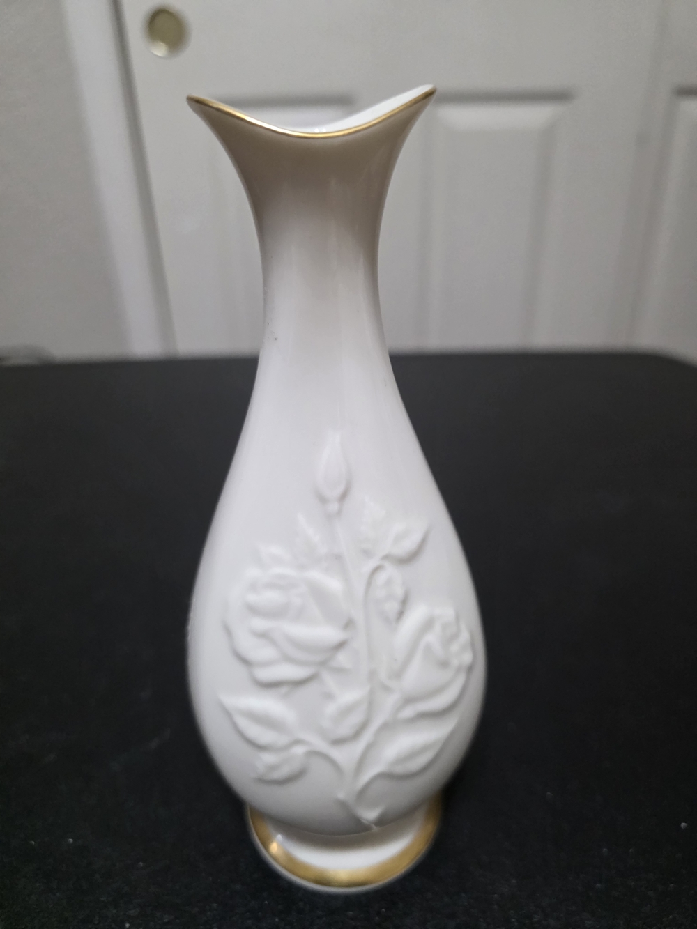 Lenox Rose Bud Vase White